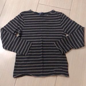 St. James Black x Brown striped tops